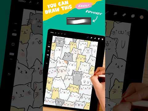Let's draw CATS! 😸 #procreatetutorial #artwithflo