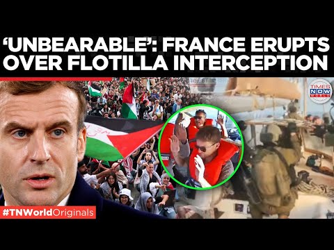 "Everything Is Blocked": Paris Erupts As Gaza Flotilla Sparks Massive Protests | Times Now World