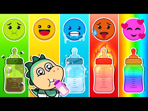 🥵 Hot vs. Cold 🥶: Spike and Sparkle Take Care of Baby Goo 👶 | Stories for Kids by Fire Spike 🔥
