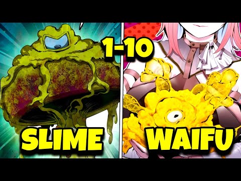 [1-10] Reincarnated as a Slime That Absorbs Every Enemy’s Power | Manhwa Recap