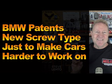 BMW Patents New Screw Type Just to Make Cars Harder to Work on
