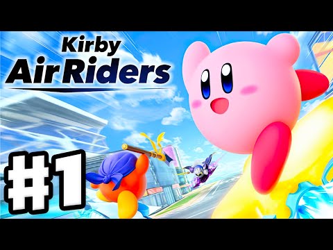 Kirby Air Riders - Gameplay Walkthrough Part 1 - Road Trip!