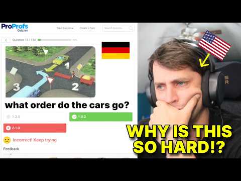 American takes the GERMAN DRIVING TEST [part 1]
