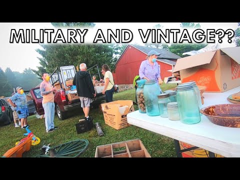 I Spent ALL My Money At The FLEA Market!