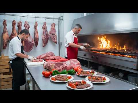 Turkish Butcher Makes Incredible Kebabs & Grilled Meats