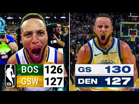 12 Minutes Of Stephen Curry Being The Most CLUTCH NBA Player! 🚨