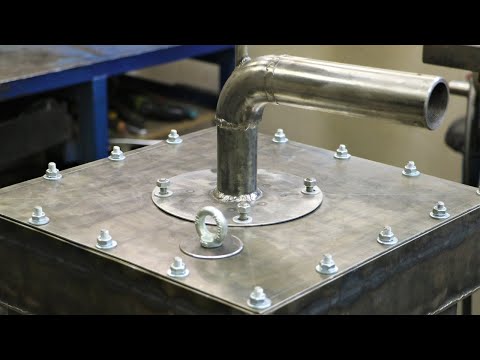 Heating FREE! TURBO FURNACE on mining and tires!