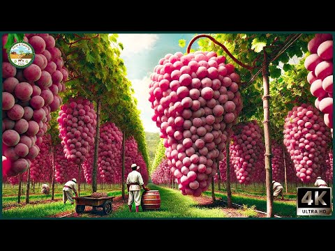 Incredible Grape Farming Techniques & Advanced Factory Processing Lines |  Farm and Farming Today