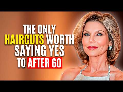 5 Chic HAIRCUTS That Make Women Over 60 Look Stunning