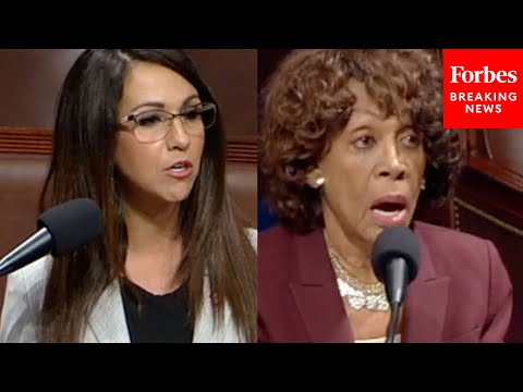 Lauren Boebert Excoriates 'Joe Biden's New Socialist Tax,' Then Maxine Waters Responds