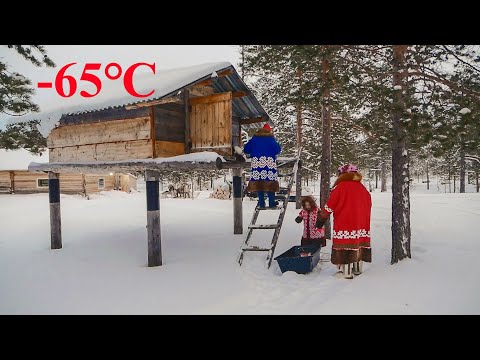 How the northern Khanty people survive in the harsh climate and abundance of predators in the taiga