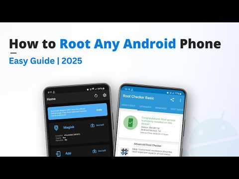 How To Root Any Android Device Easily 2025 | Android 14, 15 | Install Magisk