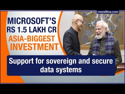 LIVE: PM Modi Meets Microsoft, Intel & Cognizant CEOs | Microsoft Pledges ₹1.5 Lakh Cr | News9