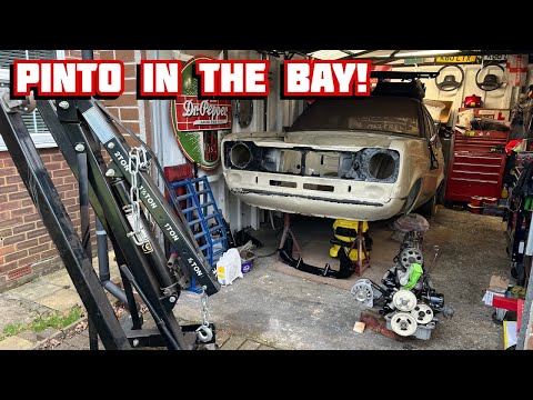 FITTING MY PINTO ENGINE & TYPE 9 GEARBOX TO MY MK2 ESCORT!