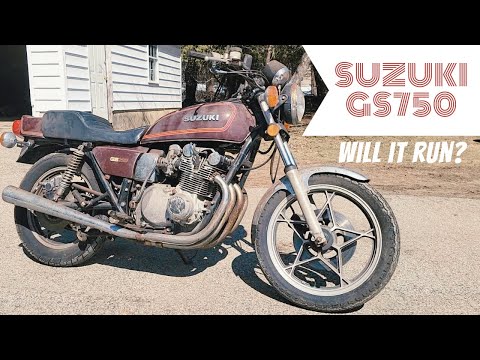 Neglected 1978 Suzuki GS750, Will it run?
