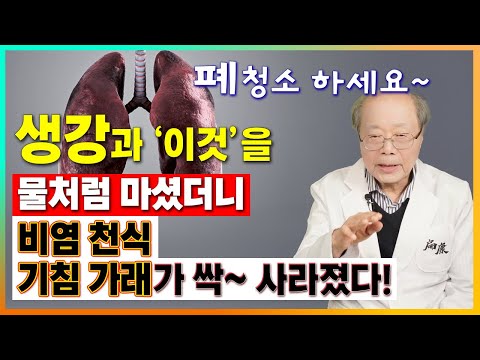 생강과 '이것'을 물처럼 마셨더니 비염 천식 기침 가래가 거짓말처럼 사라졌다 [서효석한의사 통합본]