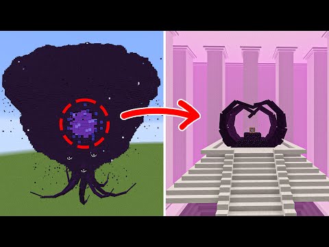 i built a base inside wither storm. what's inside the wither storm? - compilation