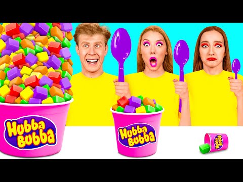 大，中，小板挑战 | 瘋狂的烹飪想法