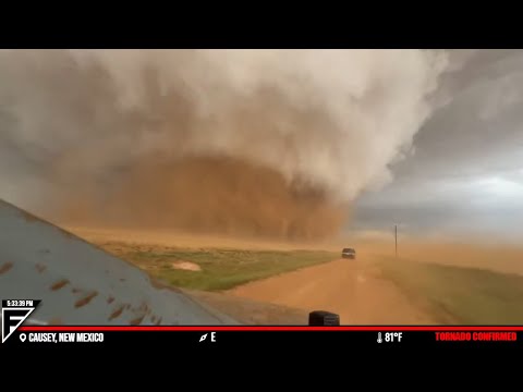 INSANE Tornadoes Near Lubbock, Texas - Live As They Happened - 6/5/25