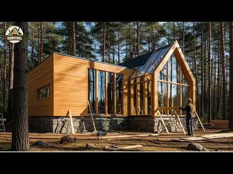 A Unique Greenhouse Home: How He Built a Functional and Cozy Space