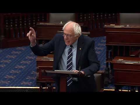 Bernie Continues Fight Against Oligarchy on Senate Floor