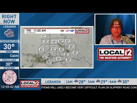 Early Friday Morning Snow Update!