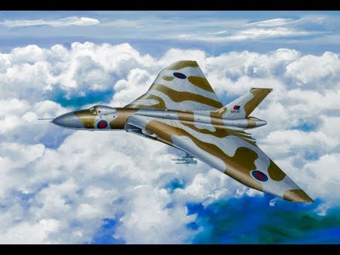 Английский бомбардировщик Avro 698 Vulcan