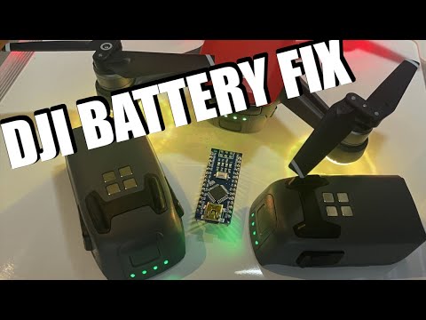 DJI drone battery repair using Arduino – super easy (MAVIC, SPARK & OTHERS)!