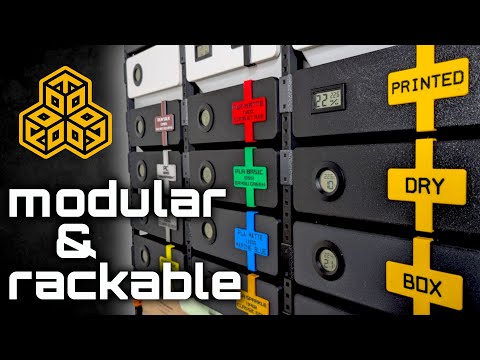 Stop Killing Your Filament: My (Almost) Perfect 3D-Printed Dry Rack