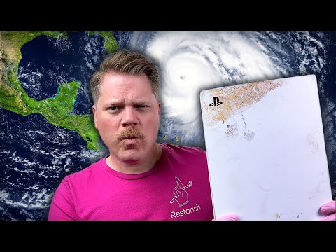 EXTREME(ish) Hurricane Flood Damaged PS5 - Restored Plus...?