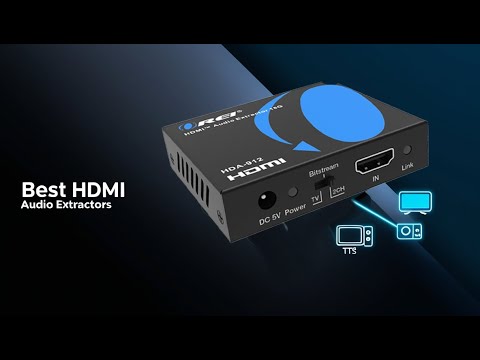 5 Best HDMI Audio Extractors Review – Ultimate Sound & Video