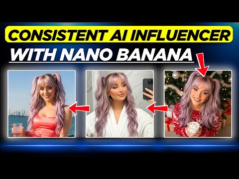 How to Make 100% Consistent AI Influencers with Nano Banana
