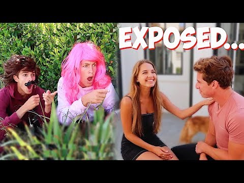 SPYING ON MY CRUSH IN PUBLIC! (gone wrong) w/ Brent Rivera and Lexi Rivera