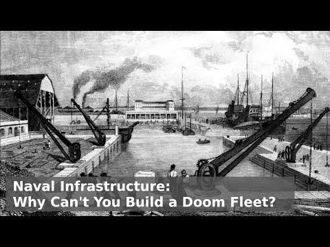 Naval Infrastructure - What stops you building a Fleet'O'Doom?