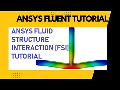 Fluid Structure Interaction(FSI) | Flow and Heat Transfer Analysis in T-Joint |ANSYS Fluent Tutorial