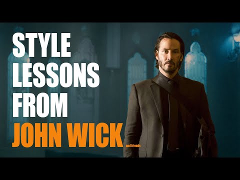 Can you dress like John Wick in ordinary daily life?
