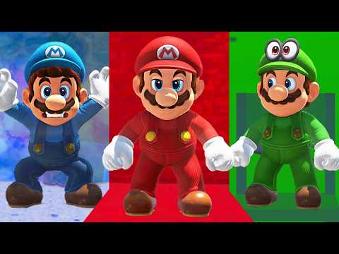 I built 7 SECRET Rooms in ONE COLOR!