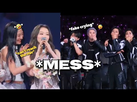 Idols being total mess 🤣 at Asia Artist Award 2025 *(AAA 2025) funniest moments*