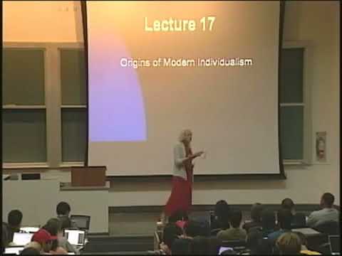 Origins of Modern Individualism | Sociology 1 | Lecture 20