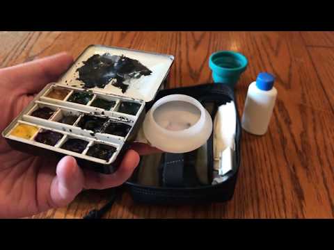 My Mini Watercolor Travel Art Kit