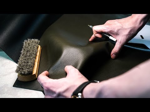 Making Handmade Leather Sunglasses Case