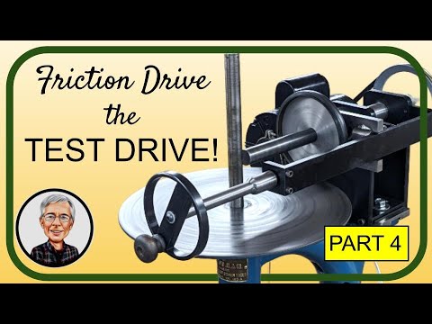 1918 Friction Drive Drill Press, Put to the Test - Part 4