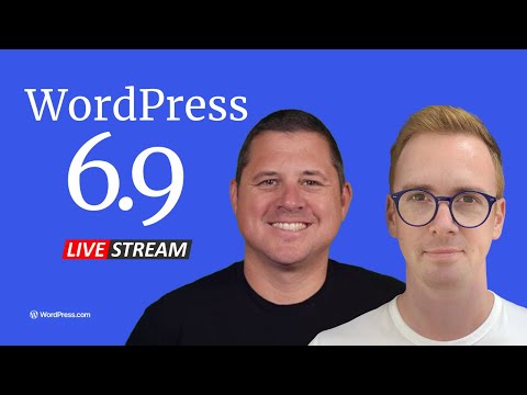 WordPress 6.9 Walkthrough with Nick Diego and Ryan Welcher