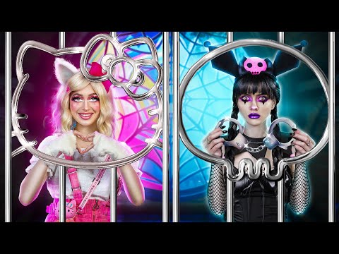 Уэнсдей vs Хеллоу Китти! Преображение Хеллоу Китти! Вещь пропала