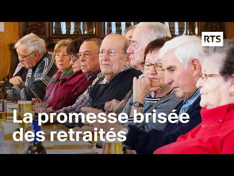 AVS, 2e pilier : les retraités pris dans l'engrenage de la précarité (diffusion 07.09.2017) | RTS
