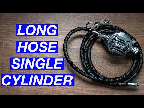 HOW TO SETUP THE LONG HOSE | Hog loop setup on a single cylinder for recreational diving | Apeks DST