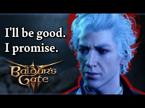 Baldur's Gate 3: Astarion Confesses His Secret [Without Biting] 4K