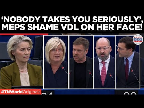 BRUSSELS HUMILIATED: MEPs TURN On Ursula Over EU Ukraine Disaster