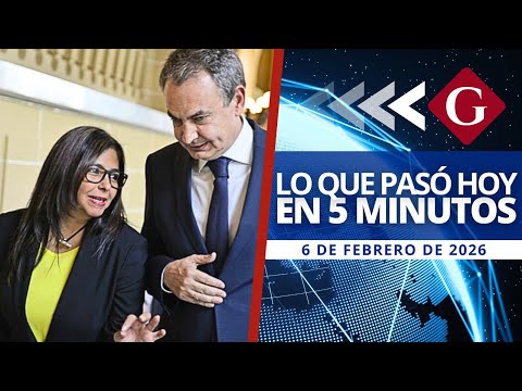 🔵 Noticias 6 febrero: DELCY RECIBE A EX PRESIDENTE DE ESPAÑA Y LEY DE AMNISTÍA AVANZA | Noticiero