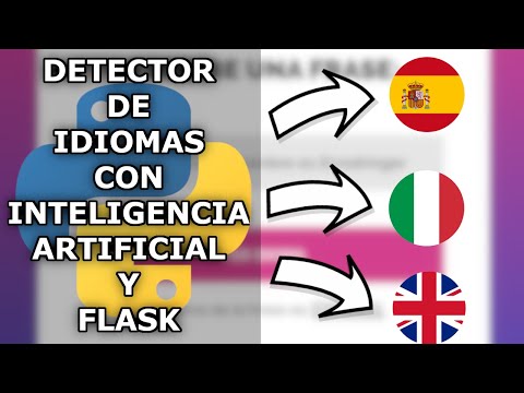 Web App with FLASK and ARTIFICIAL INTELLIGENCE in PYTHON 😍 *EASY*